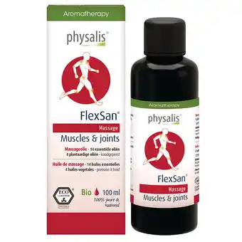 Holland & Barrett Physalis Massageolie FlexSan - 100ml aanbieding