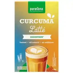 Holland & Barrett Purasana Curcuma Latte - 6 sachets aanbieding