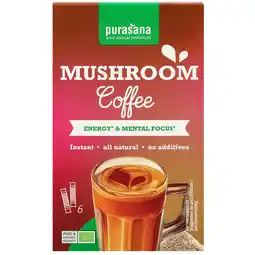 Holland & Barrett Purasana Mushroom Coffee - 6 sachets aanbieding