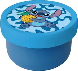 Intratuin Mepal fruitbox Campus Stitch blauw D 6,7 H 10,4 cm aanbieding