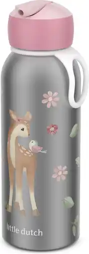 Intratuin Mepal thermosfles flip-up Campus Fairy Garden roze 350 ml aanbieding