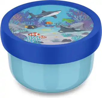Intratuin Mepal fruitbox Campus Tropical Ocean blauw D 6,7 H 10,4 cm aanbieding