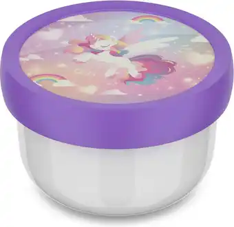 Intratuin Mepal fruitbox Campus Unicorn Glow D 6,7 H 10,4 cm aanbieding