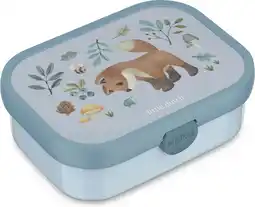 Intratuin Mepal broodtrommel Campus Forest Friends blauw 17,8 x 13,2 x 6,1 cm aanbieding