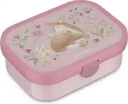 Intratuin Mepal broodtrommel Campus Fairy Garden roze 17,8 x 13,2 x 6,1 cm aanbieding