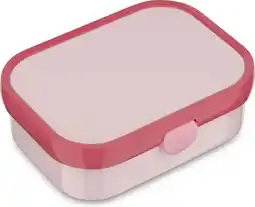 Intratuin Mepal broodtrommel Campus roze 17,8 x 13,2 x 6,1 cm aanbieding