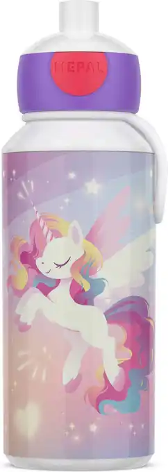 Intratuin Mepal drinkfles pop-up Campus Unicorn Glow 400 ml aanbieding