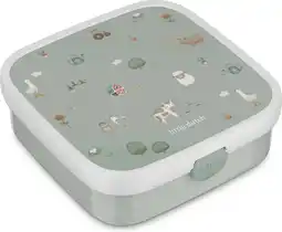 Intratuin Mepal Bento broodtrommel Campus Little Farm 18,4 x 18,2 x 6,5 cm aanbieding