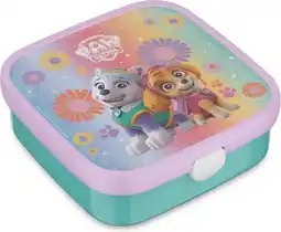Intratuin Mepal Bento broodtrommel Campus Paw Patrol girls 18,4 x 18,2 x 6,5 cm aanbieding