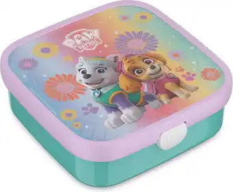 Intratuin Mepal Bento broodtrommel Campus Paw Patrol girls 18,4 x 18,2 x 6,5 cm aanbieding