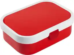 Intratuin Mepal broodtrommel Campus rood 17,8 x 13,2 x 6,1 cm aanbieding