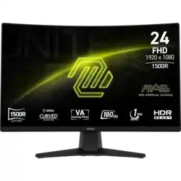 MediaMarkt MSI Mag 242c - 23.6 Inch Full Hd Va (vertical Alignment) aanbieding