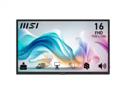 MediaMarkt MSI Pro Mp165 E6 - 15.6 Inch Full Hd Ips (in-plane Switching) aanbieding
