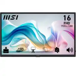 MediaMarkt MSI Pro Mp165 E6 - 15.6 Inch Full Hd Ips (in-plane Switching) aanbieding