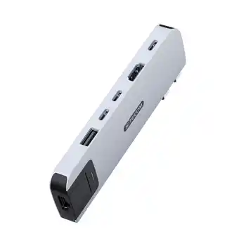 MediaMarkt Sitecom Mp Hub 6 In 2 Silver Macbook Air Hub aanbieding