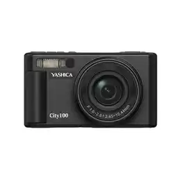 MediaMarkt Yashica City 100 Compactcamera Zwart aanbieding