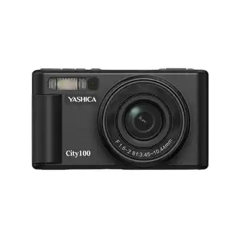 MediaMarkt Yashica City 100 Compactcamera Zwart aanbieding