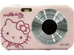MediaMarkt Yashica Dz-100 Hello Kitty Compactcamera Roze aanbieding