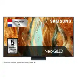 MediaMarkt Samsung 65 Neo Qled 4k Qn74f Mini Led (2025) aanbieding