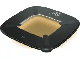 MediaMarkt Homedics Glo Body Composition Smart Weegschaal Zwart aanbieding