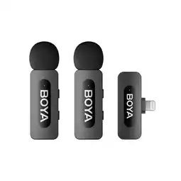 MediaMarkt Boya By-v2 V2.0 - Wireless Mic For Lightning 2tx + 1rx Microfoon aanbieding