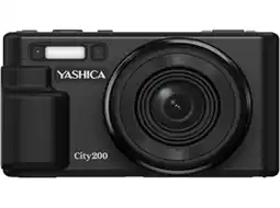 MediaMarkt Yashica City 200 Compactcamera Zwart aanbieding