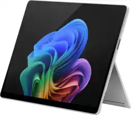 MediaMarkt Microsoft Surface Pro Oled - 13 Inch Snapdragon X Elite 16 Gb 1 Tb Platinum Copilot+ Pc Geen Oplader aanbieding