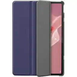 MediaMarkt Just In Case 505408 Lenovo Tab P12 Trifold Beschermhoes Blauw aanbieding