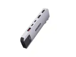 MediaMarkt Sitecom Mp Hub 6 In 2 Silver Macbook Pro Hub aanbieding