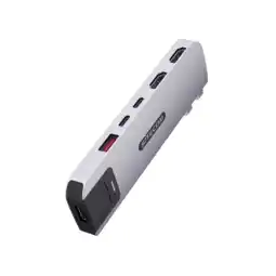 MediaMarkt Sitecom Mp Hub 6 In 2 Silver Macbook Pro Hub aanbieding