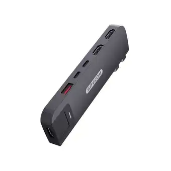 MediaMarkt Sitecom Mp Hub 6 In 2 Black Macbook Pro Hub aanbieding