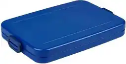 Intratuin Mepal lunchbox Take a Break flat blauw 25,5 x 17 x 3,3 cm aanbieding