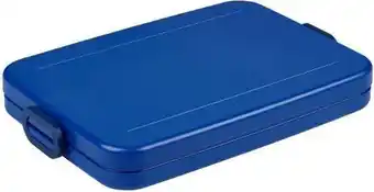 Intratuin Mepal lunchbox Take a Break flat blauw 25,5 x 17 x 3,3 cm aanbieding