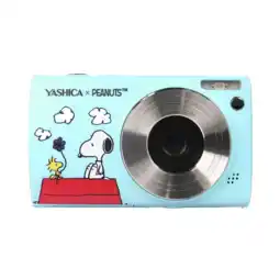 MediaMarkt Yashica Dp100 Yashica X Peanuts - Sky Blue Compactcamera Lichtblauw aanbieding