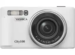 MediaMarkt Yashica City 100 Compactcamera Wit aanbieding