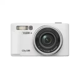 MediaMarkt Yashica City 100 Compactcamera Wit aanbieding