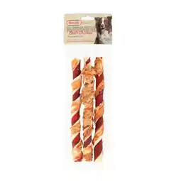 Van Cranenbroek Hondensnack rawhide staaf + kip 20mm 28cm 280g Smulti aanbieding