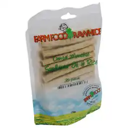 Pets Place Farm Food Rawhide Dental Munchie Natural - Hondensnacks - Rund 10 cm 35x8 g aanbieding