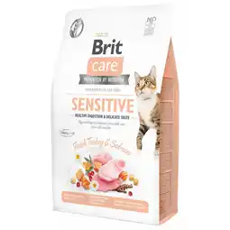 Pets Place Brit Sensitive Healthy Digestion & Delicate Taste - Kattenvoer - Kalkoen Zalm 2 kg aanbieding