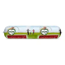 Pets Place Yamipets Worst - Hondenvoer - Kip Rund 750 g aanbieding