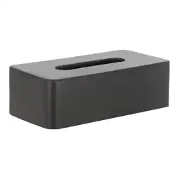 Van Cranenbroek Tissuehouder zwart 26x13 cm aanbieding