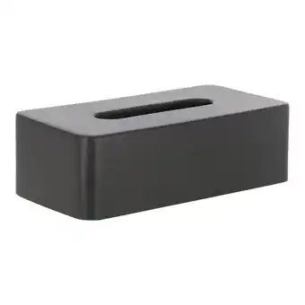 Van Cranenbroek Tissuehouder zwart 26x13 cm aanbieding
