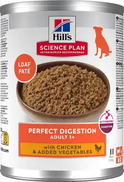 Pets Place Hill's Canine Blik Adult Perfect Digestion - Hondenvoer - Kip 363 g aanbieding