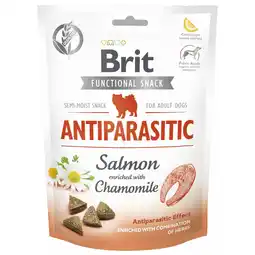 Pets Place Brit Care Fs Antiparasitic Salmon - Hondensnacks - Zalm 150 g aanbieding
