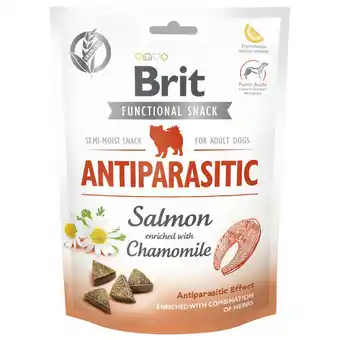 Pets Place Brit Care Fs Antiparasitic Salmon - Hondensnacks - Zalm 150 g aanbieding