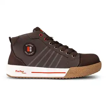 Pets Place Redbrick Werkschoen Legend High S3s - Werkschoenen - Bruin 46 aanbieding