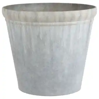 Pets Place Mica Decorations Buitenpot Lima Rond - Bloempotten - Ø45x39 cm Grijs aanbieding