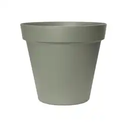 Pets Place Easyday Bloempot Smile - Buiten - Ø30x26 cm Olijfgroen aanbieding