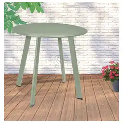 Pets Place Homestyle Bijzettafel - Tuinmeubelen - Ø50x45 cm Groen aanbieding