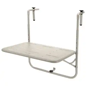 Pets Place Homestyle Balkontafel - Tuinmeubelen - 60x43x70 cm Beige aanbieding